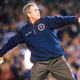 President Bush works on his delivery in anticipation of his Game 1 start.